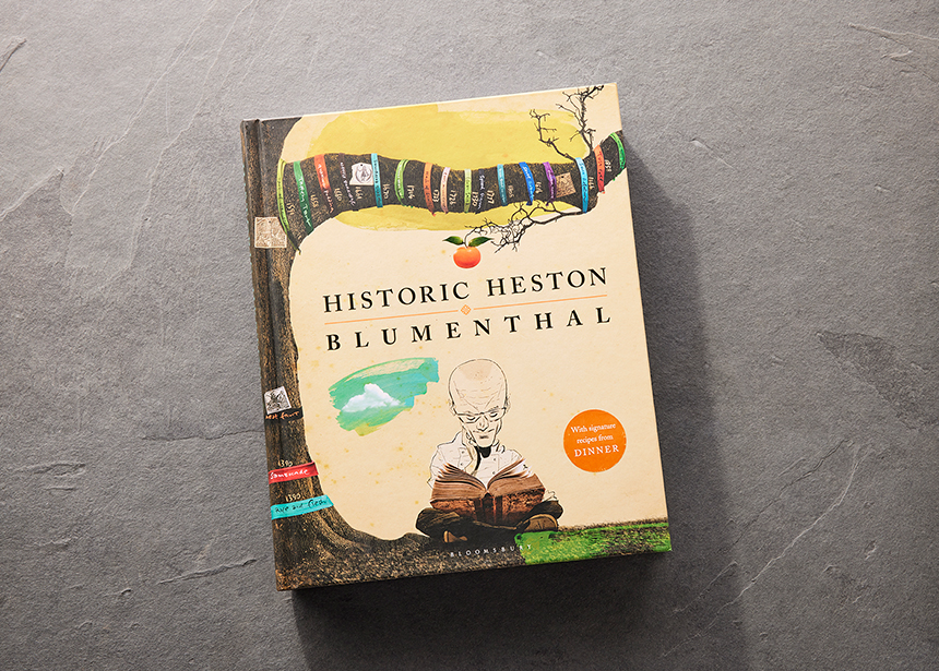 Livre de Cuisine «Historic Heston» Dédicacé par Heston Blumenthal